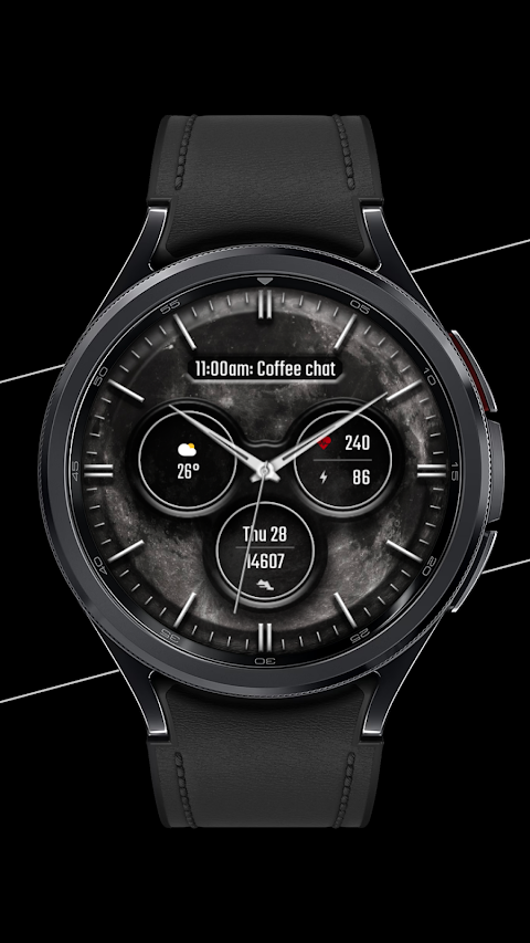 DADAM69: Lunar Watch Face screenshot