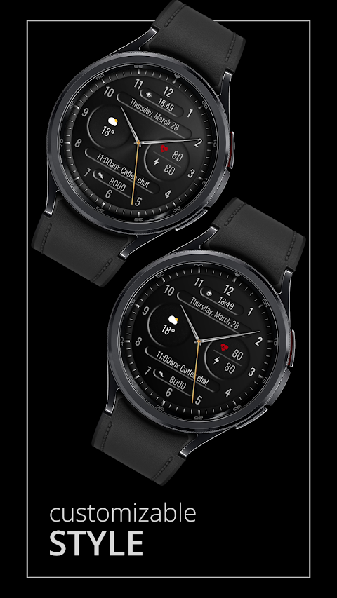 DADAM70: Custom Analog Watch screenshot