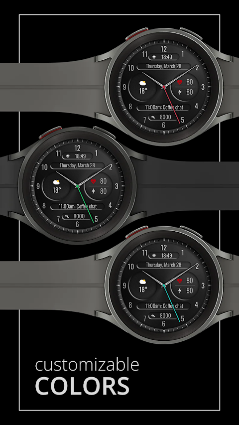 DADAM70: Custom Analog Watch screenshot