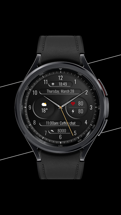 DADAM70: Custom Analog Watch screenshot