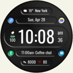 DADAM72: Digital Watch Face