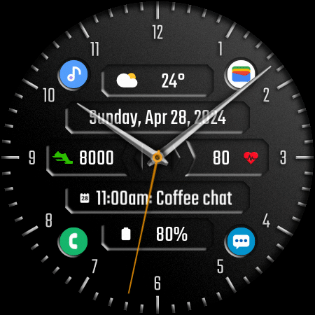 DADAM73: Classic Watch Face screenshot