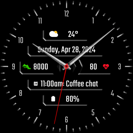 DADAM73: Classic Watch Face screenshot