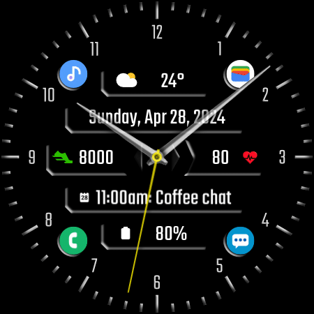 DADAM73: Classic Watch Face screenshot