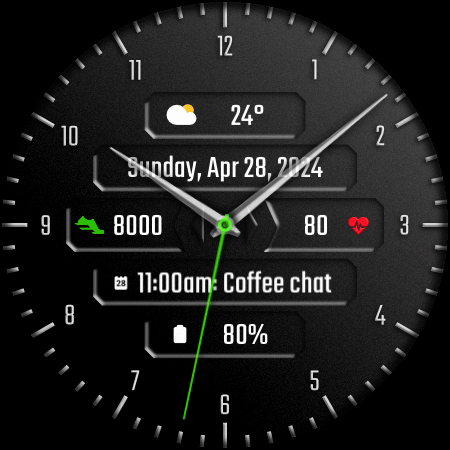 DADAM73: Classic Watch Face screenshot