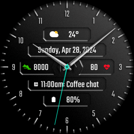 DADAM73: Classic Watch Face screenshot