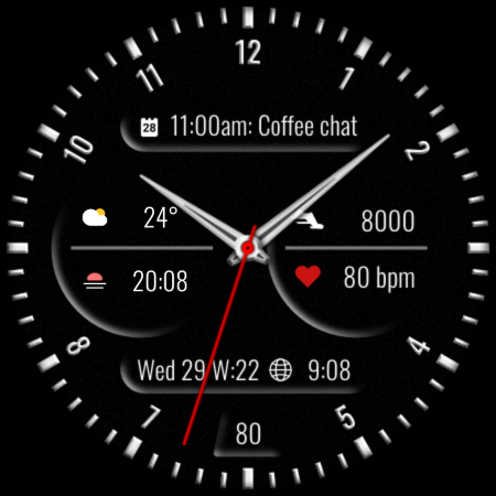 DADAM74: Classic Watch Face screenshot