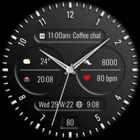DADAM74: Classic Watch Face screenshot