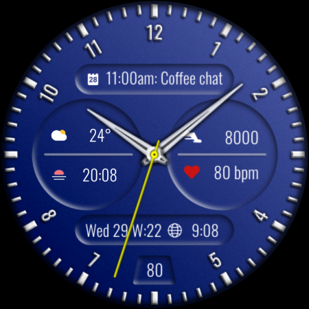 DADAM74: Classic Watch Face screenshot
