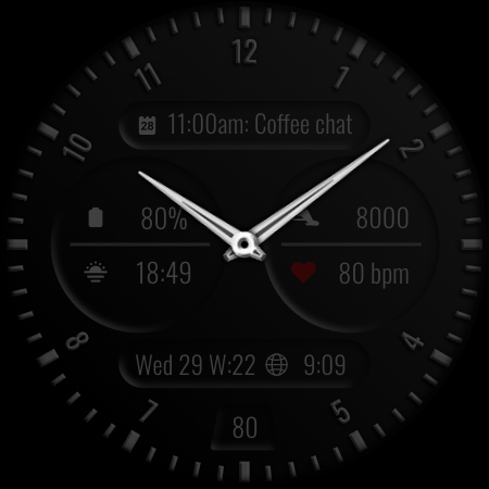 DADAM74: Classic Watch Face screenshot