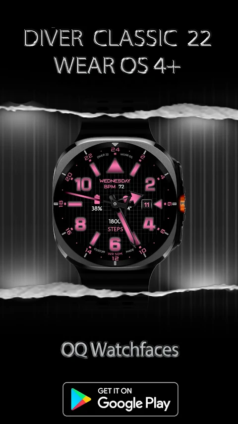 Diver Classic 22 Wear OS 5+ screenshot