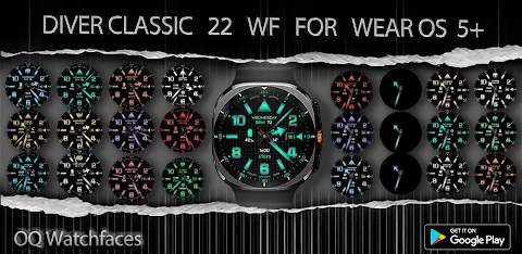 Diver Classic 22 Wear OS 5+ screenshot