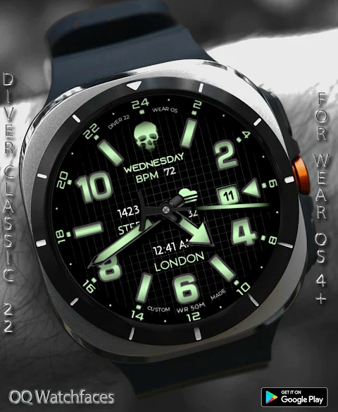 Diver Classic 22 Wear OS 5+ screenshot