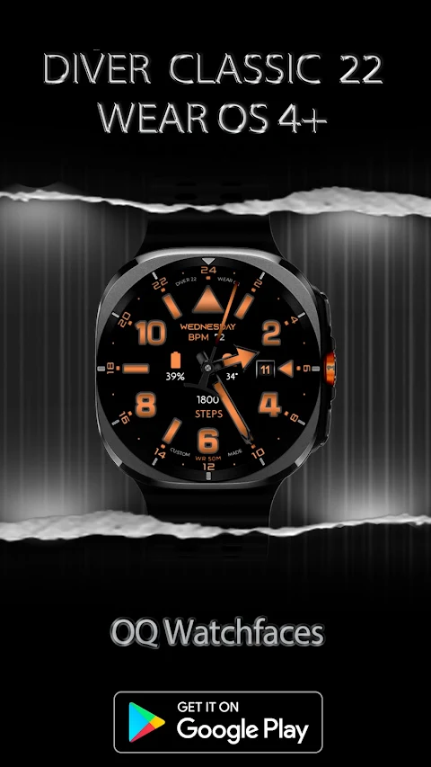 Diver Classic 22 Wear OS 5+ screenshot