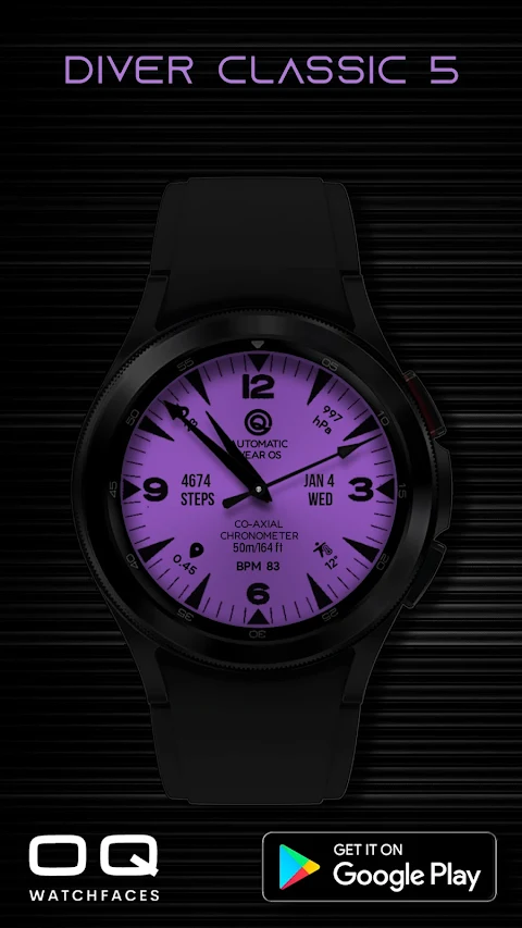 Diver Classic 5 Wear OS 5+ screenshot