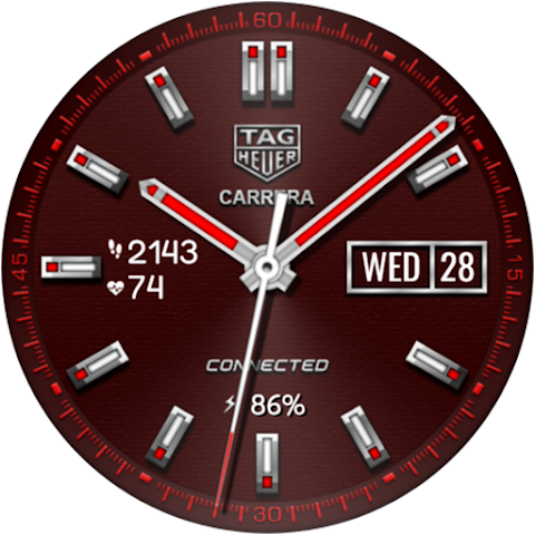 TAG CONNECTED Watch Face screenshot