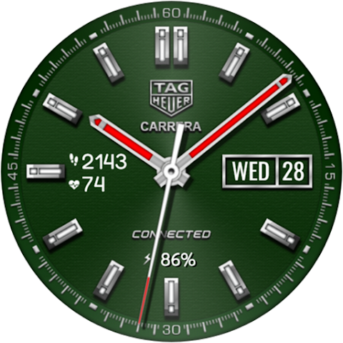 TAG CONNECTED Watch Face screenshot