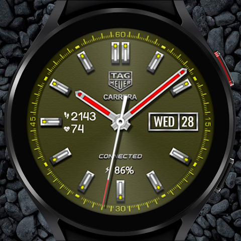 TAG CONNECTED Watch Face screenshot