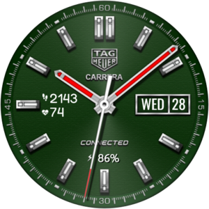 TAG CONNECTED Watch Face