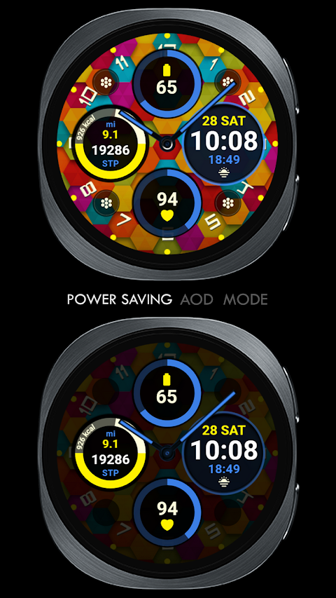 Retro Chic Watch Face screenshot