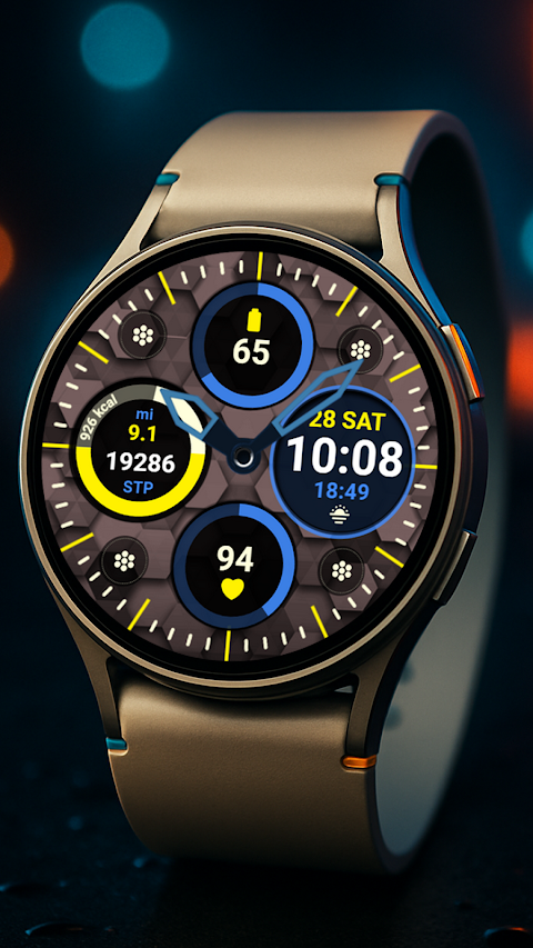Retro Chic Watch Face screenshot