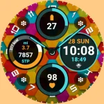 Retro Chic Watch Face
