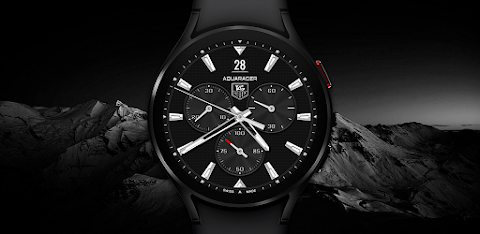 Tag Heuer Aquaracer watch face screenshot
