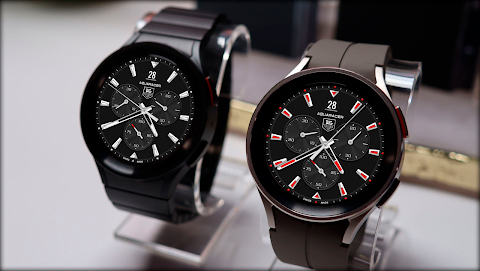 Tag Heuer Aquaracer watch face screenshot