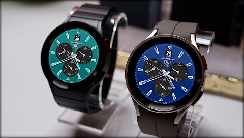 Tag Heuer Aquaracer watch face screenshot