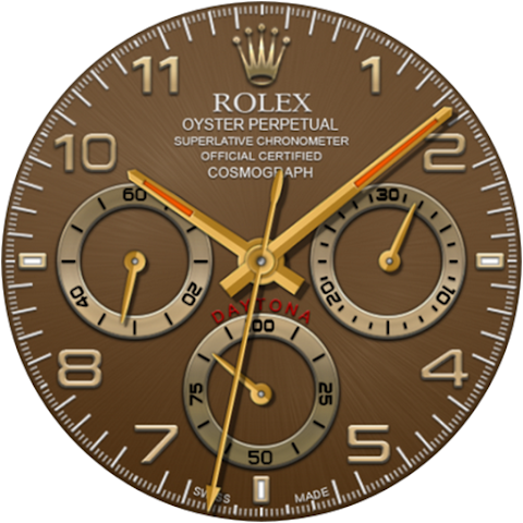 Rolex Daytona watch face screenshot