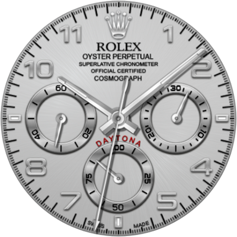 Rolex Daytona watch face screenshot
