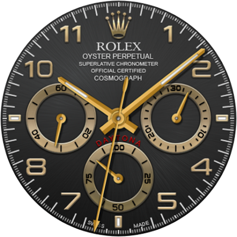 Rolex Daytona watch face screenshot