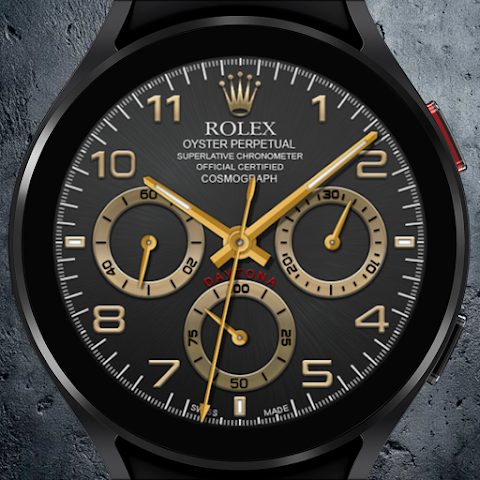Rolex Daytona watch face screenshot