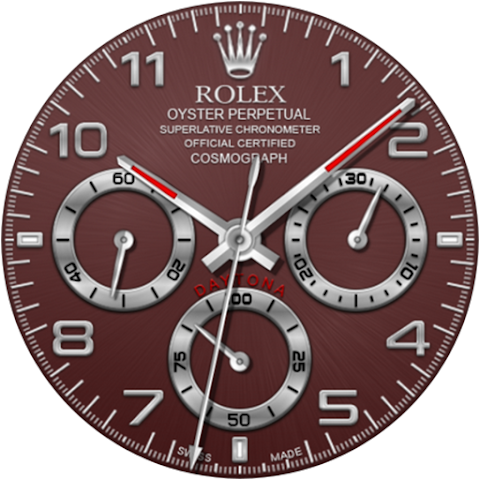 Rolex Daytona watch face screenshot