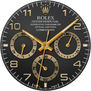 Rolex Daytona watch face