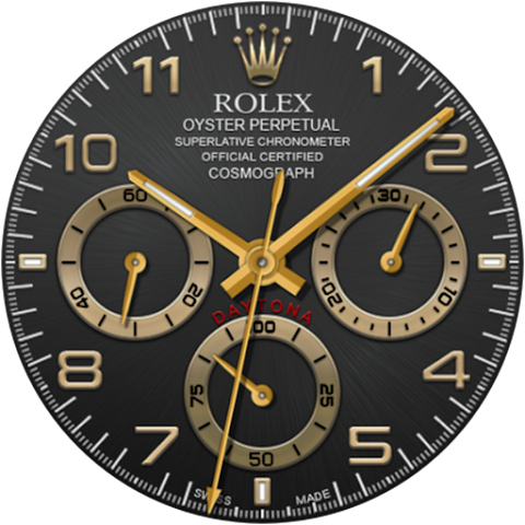 Rolex Daytona watch face screenshot