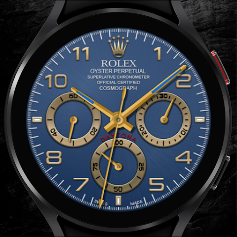 Rolex Daytona watch face screenshot