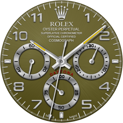 Rolex Daytona watch face screenshot