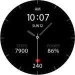 Key041 Analog Watch Face