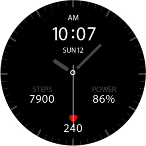 Key041 Analog Watch Face