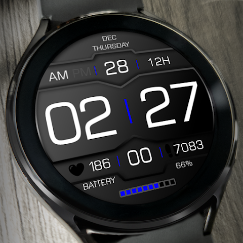 Key120 Digital Watch Face screenshot