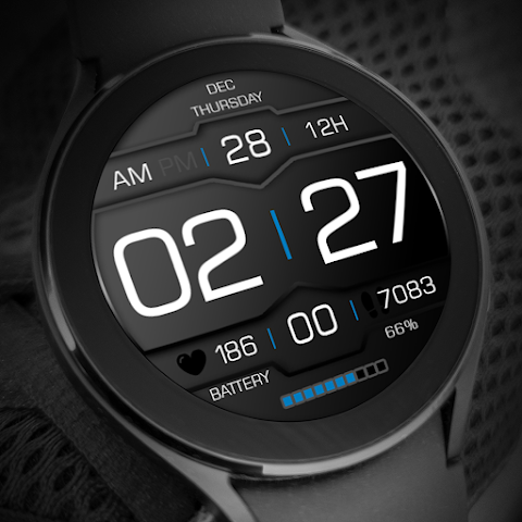 Key120 Digital Watch Face screenshot