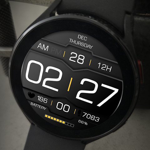 Key120 Digital Watch Face screenshot