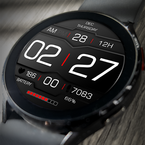Key120 Digital Watch Face screenshot