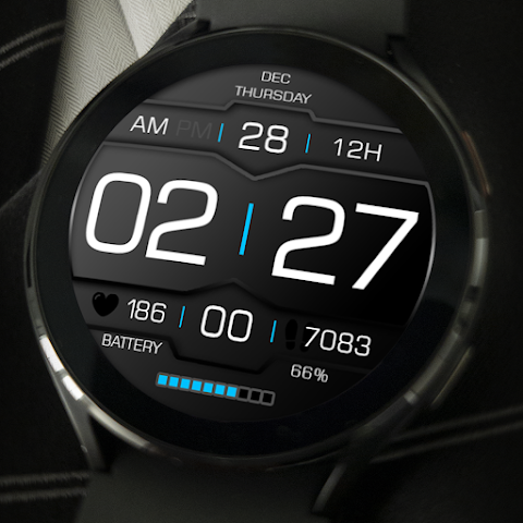 Key120 Digital Watch Face screenshot