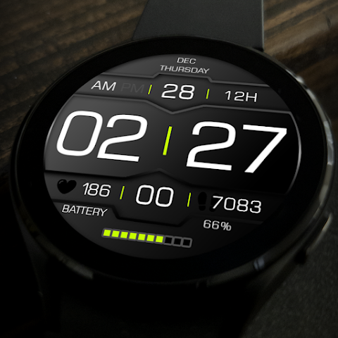 Key120 Digital Watch Face screenshot