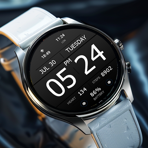 Key WF34 Digital Watch Face screenshot