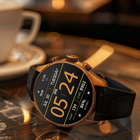 Key WF34 Digital Watch Face screenshot