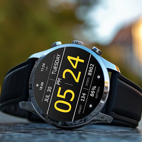 Key WF34 Digital Watch Face screenshot