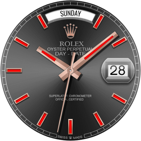 Rolex Day-Date Watch Face screenshot